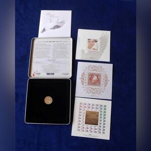 - 🌟- 1999-2000 OFFICIAL MILLENNIUM STAMPS and COIN SET for a collector!